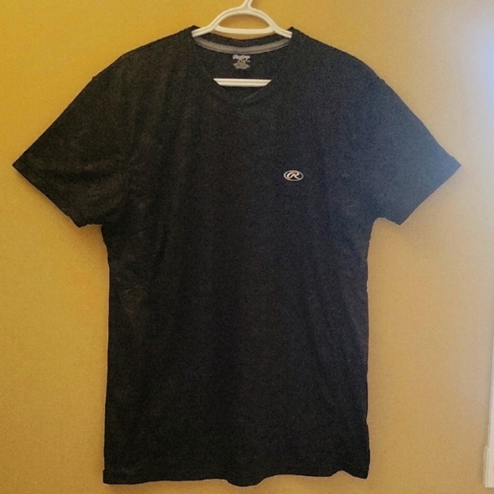 Rawlings Men's Black Camo Print T-Shirt